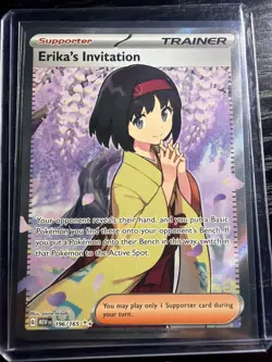 Erika's Invitation 196/165 UR | Pokemon Sv: Scarlet & Violet 151 | NM - Image 1