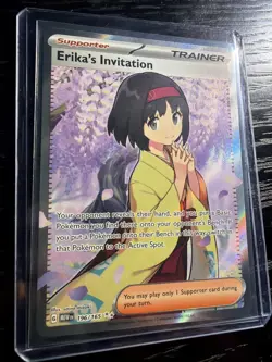 Erika's Invitation 196/165 UR | Pokemon Sv: Scarlet & Violet 151 | NM - Image 2