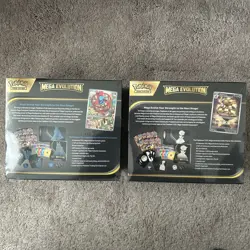 Pokemon Mega Evolution Base Set Elite Trainer Box ETB Set of 2 - Factory Sealed - Image 2