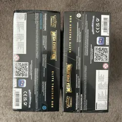 Pokemon Mega Evolution Base Set Elite Trainer Box ETB Set of 2 - Factory Sealed - Image 4