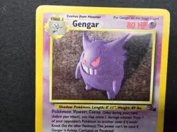 Pokemon TCG 1999 Gengar Holo 5/62 Fossil - Image 2