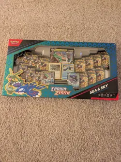 Pokemon TCG Crown Zenith Sea and Sky Premium Collection - New/Sealed - Image 1