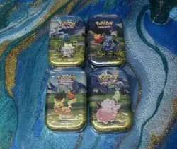 Pokemon Ascended Heroes Mini Tins Lot of 4 Brand New Sealed - Image 1