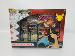 Pokemon Celebrations Collection - Lance's Charizard V - New Sealed 290-85171 - Image 1