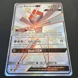 Kartana GX SV73/SV94 Pokemon Hidden Fates Shiny Vault Shiny GX Rare Near Mint - Image 2