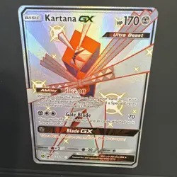 Kartana GX SV73/SV94 Pokemon Hidden Fates Shiny Vault Shiny GX Rare Near Mint - Image 3