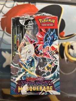Pokemon TCG: Scarlet & Violet Twilight Masquerade Factory Sealed Booster Box - Image 2