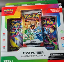 Pokemon First Partner Illustration Collection Case (6 Boxes) - Image 3