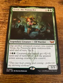 MTG Duskmourn M Tyvar, the Pummeler #0202 MAgic the gathering Legendary - Image 1