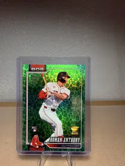 2026 Topps Series 1 Roman Anthony Rookie #189 RC Easter Green Foil Red Sox SP - Image 1