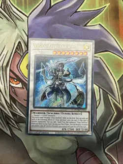 DUNE-EN039 Visas Amiritara Secret Rare 1st Edition NM Yugioh Card - Image 1