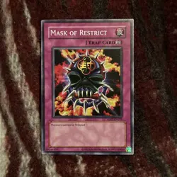 Yugioh! Mask of Restrict RP02-EN031 LP Retro Pack 2 2020 Date Reprint Unlimited - Image 1