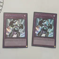 X2 RGB Rainbowlution 1st Edition Secret Rare BLMR-EN011 Yu-Gi-Oh! - Image 1