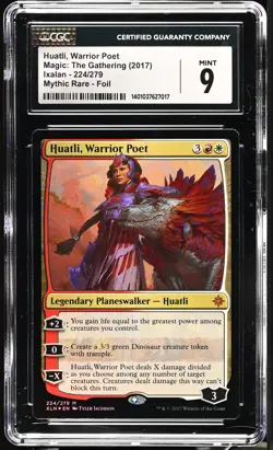 HUATLI, WARRIOR POET Ixalan Foil Mythic CGC 9 MTG [Nostalgium] - Image 1