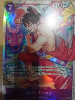 ONE PIECE ENGLISH CARD GAME HOLO CARTE Luffy-Tarou ST18-005 EN ST18 JCC MINT - Image 1