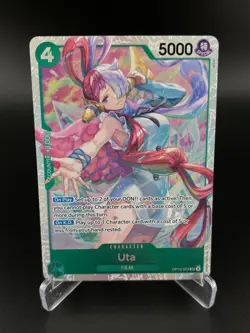 Uta OP13-023 Super Rare Carrying On His Will One Piece NM - Image 1