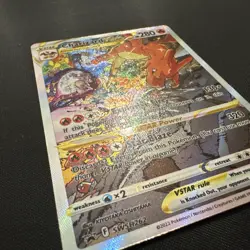 Pokemon TCG Charizard VSTAR Black Star Promo SWSH262 Holo Card NM Condition - Image 2