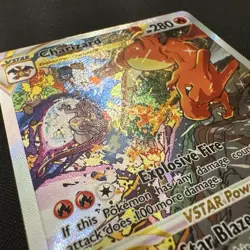 Pokemon TCG Charizard VSTAR Black Star Promo SWSH262 Holo Card NM Condition - Image 3