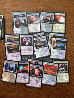1998 PRECEDNCE BABYLON 5 CCG Lot Of 37 Cards And Shadows Wrapper - Image 3
