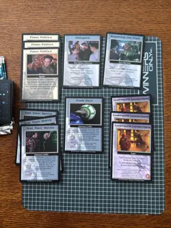 1997 PRECEDENCE BABYLON 5 CCG Lot Of 57 Cards And 4 Wrappers - Image 4