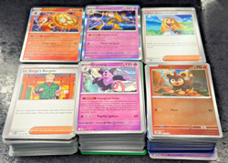 520+ POKEMON CARD ETB STORAGE BOX - MODERN SETS BULK CARDS - MINT/NEAR MINT - Image 2