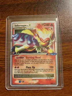 Infernape LV.X DP10 Black Star Promo 2007 Holo Rare Pokemon Card TCG - Image 1