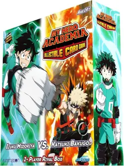 My Hero Academia Collectible Card Game Izuku Midoriya Vs. Katsuki Two Player 860006917135 - Image 3