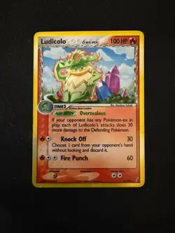 Ludicolo Crystal Guardians 6/100 Reverse Holo Pokemon Card MP - Image 1
