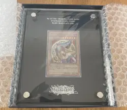 Yu-Gi-Oh! Dark Magician Girl Stainless Steel Card - 2024 Exclusive SEALED NEW - Image 1
