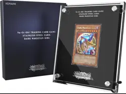 Yu-Gi-Oh! Dark Magician Girl Stainless Steel Card - 2024 Exclusive SEALED NEW - Image 2