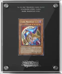 Yu-Gi-Oh! Dark Magician Girl Stainless Steel Card - 2024 Exclusive SEALED NEW - Image 3