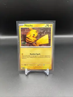 Pokemon Pikachu TCG Holo Card 051/162 Temporal Forces Cosmo - Image 1