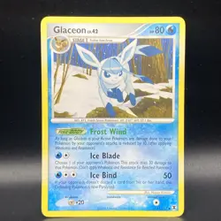 Glaceon 41/111 Rising Rivals Regular Pokemon Card 2009 LP - Image 1