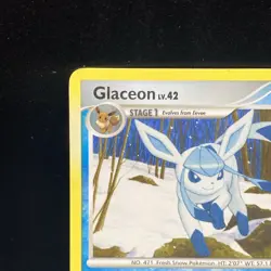 Glaceon 41/111 Rising Rivals Regular Pokemon Card 2009 LP - Image 2