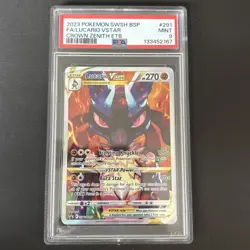 Lucario VSTAR - Promo SWSH: Sword & Shield Promo Cards SWSH291 PSA 9 Pokemon - Image 1