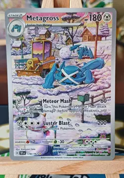 Metagross 178/162 SV05: Temporal Forces - Pokemon Card - NM - Image 1