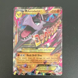 Pokemon Aerodactyl EX XY97 Promo Holo Card Basic Ancient 170HP English TCG - Image 1