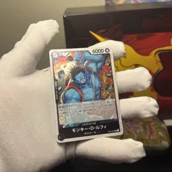 One Piece Card Game OP07-091 R Monkey D Luffy Nightmare Foil Japanese TCG - Image 2