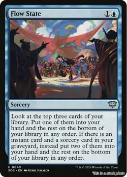 Flow State MTG Secrets of Strixhaven Uncommon NM Pck Fresh - Image 1
