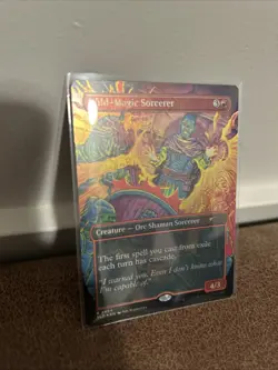 Wild-Magic Sorcerer 2494 R Foil SLD MTG NM - Image 3