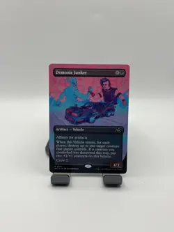 MTG, Demonic Junker $3 ORDER MIN 307 NM (Borderless) Aetherdrift Regular - Image 1