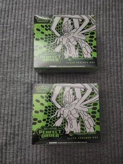 Lot of 2 Pokemon TCG: Perfect Order Pokemon Center Elite Trainer Box (ETB) - Image 1