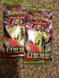 Pokemon Nihil Zero Korean Pack M3 Sealed Mega Evolution TCG (Munikis Zero) - Image 1