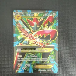 Pokemon M Scizor EX 120/122 Breakpoint Ultra Rare Full Art Holo Mega Card - Image 1