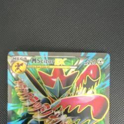 Pokemon M Scizor EX 120/122 Breakpoint Ultra Rare Full Art Holo Mega Card - Image 3