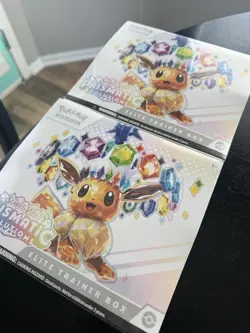 Lot Of 2 Pokemon Prismatic Evolutions ETB Elite Trainer Box NEW Sealed - Image 3