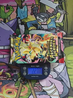 HEAVY! 22.78g Pokemon TCG Ascended Heroes Booster Pack (SEALED) - Image 1