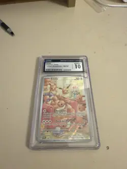 Eevee Twilight Masquerade IR CGC 10 Illustration Rare TWM 188/167 Pokemon TCG - Image 3