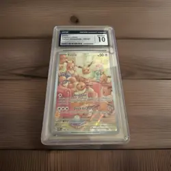 Eevee Twilight Masquerade IR CGC 10 Illustration Rare TWM 188/167 Pokemon TCG - Image 4