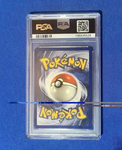 Pokemon 2000 1st Edition Gym Heroes Rocket's Snorlax #33 PSA 8 - Image 2